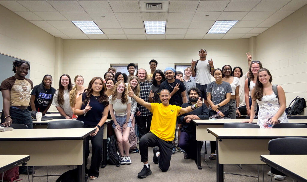 Dr. Meshari Alotaibi and his students